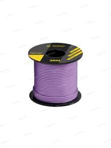 Cordón paracord 100% nailon, 2mm, 30m, tipo I de un solo hilo, cuerda para tienda de campaña, apto para camping, pulseras y talla grande - Multicolor - Ver 14