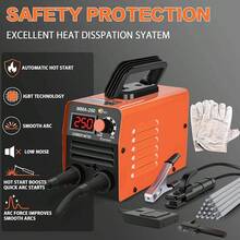 Portable Inverter Welding Machine, Designed For MMA Arc Welding, Compact And With Digital Display. - A - View 7