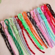 10件彩色尼龍繩，適用於DIY手工編織套裝、鑰匙圈和背包掛飾編織材料、手工珠寶工藝用品、情人節禮物、日常實用 - 彩色尼龍繩 - 查看 8