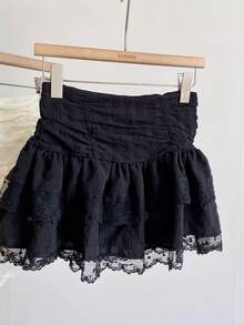 Women Skirts - Black - View 1