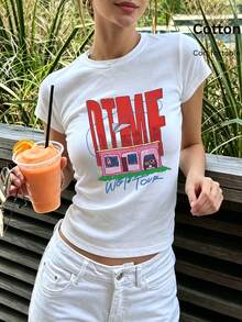 Women T-Shirts - 布蘭克 6 - 查看 5