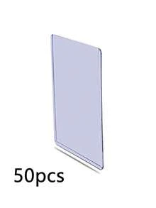50/30/10/5/1入 3x4 硬卡套，適用於棒球、美式足球、籃球、曲棍球、高爾夫單張運動卡，返校季適用 - A - 查看 8