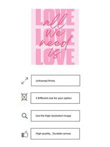 1 pieza Póster de pared sin marco para regalo del Día de San Valentín para ella y él, impresión de arte de amor, decoración romántica para apartamento, sala de estar, dormitorio, dormitorio universitario, decoración de habitación, impresiones para pared, regalo de San Valentín - Fuente - Ver 7