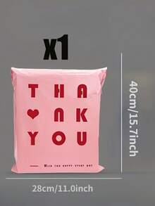 50/20pcs Thickened Wear-Resistant Pink Mailing Bags, Suitable For Clothing Packaging, Shipping Bags, Party Gift Packaging, Birthday Party Gift Packaging, Packaging Bags, Bachelor Party Gift Packaging, Office, Daily Gifting - One Size Fits All - View 10