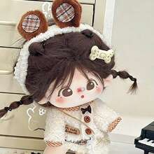 20cm Puppenkleidungs-Set-Kollektion, Puppenkleidung zum Anziehen, Outfit-Sets, Puppenzubehör, Kleidung für Stofftiere, Stern-Fan-Merchandise Puppenkleidung, Partygeschenke, Geburtstagsgeschenke (Puppe nicht enthalten) - Verschiedenfarbig - Übersicht 2
