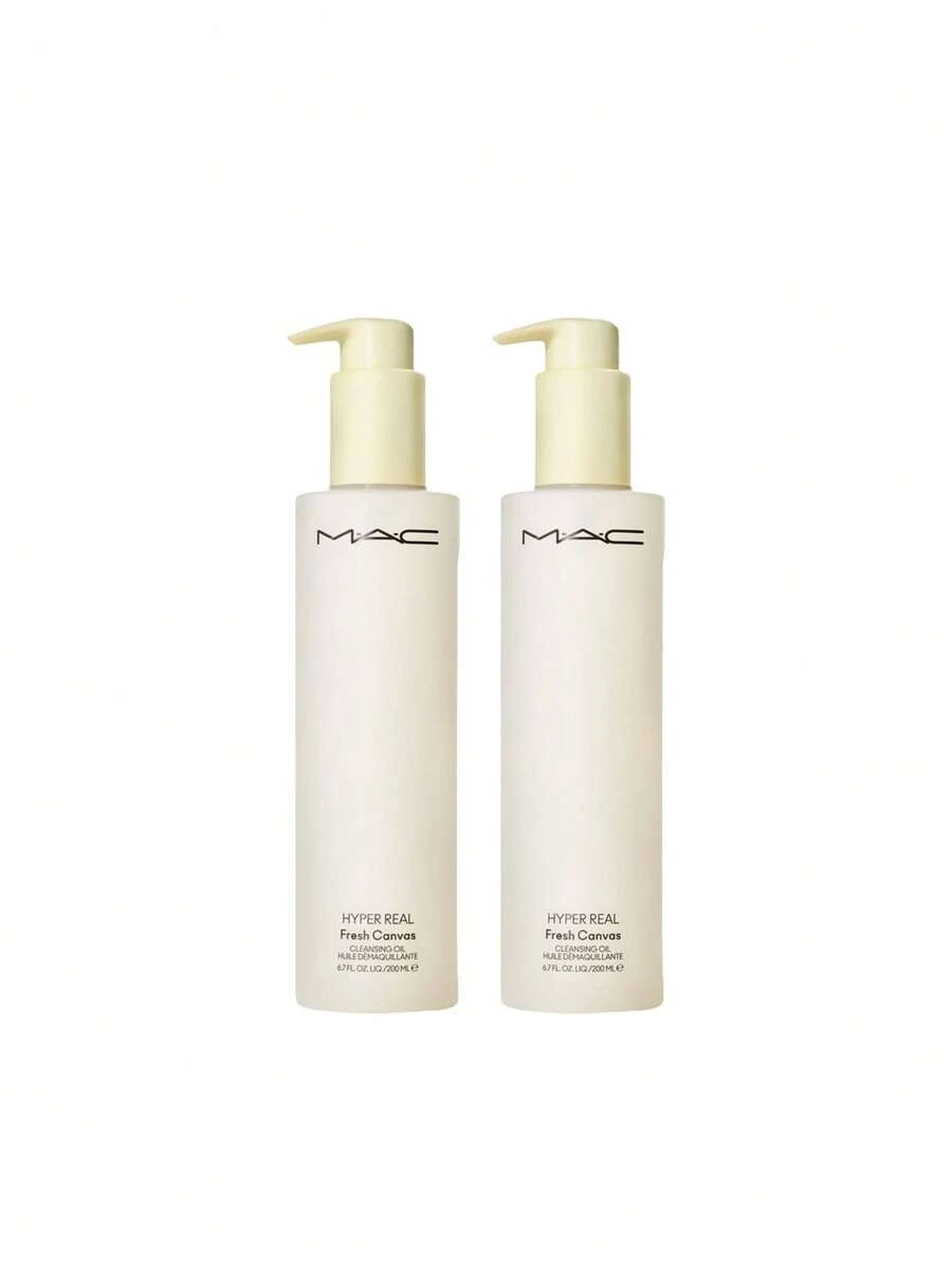 MAC [Bundle] Hyper Real Fresh Canvas Cleansing Oil 200 Ml X 2 - Clear - View 1