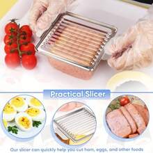 Musubi Press Mold Kit With Slicer For SPAM, 2 Pack Hawaiian Sushi Rice Press Maker For Onigiri Non-Stick, Easy Clean - View 3