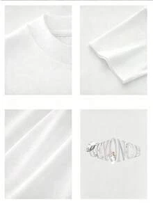 Women T-Shirts - White - View 4