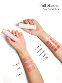 JOOCYEE Colorete y Lápiz Labial Multifunción de Larga Duración y Natural - G402 Trigo integral sin cáscara - Ver 9