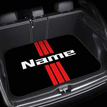 1 pieza Alfombra personalizada para el maletero del coche con diseño a rayas, adecuada para coches, SUV y camiones, diseño minimalista y de moda, fácil de limpiar, accesorio interior automotriz, mejor regalo para el Día del Padre, Navidad, Día de San Valentín - Todo el año, ideal para entusiastas del automóvil - C - Ver 8