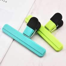 1/3/6pcs Large And Small Food Bag Clips, Potato Chip Bag Clips, Food Snack Bag Paper Clips, Plastic Heavy Duty Sealing Clips, Kitchen Supplies, Help With Organization And Storage - A - View 2