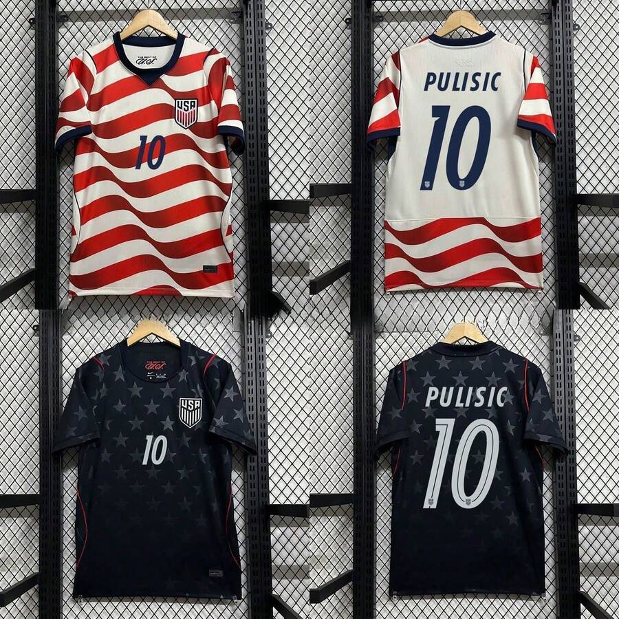 2026 World Cup USA National Team Jersey, Short Sleeve Football Fan & Player Edition - Away #10 - View 1