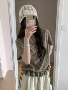 Women Tops - Cream - View 3