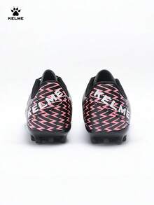KELME 成人男款 MG 透氣短釘足球鞋 訓練用 - 黑紅 - 查看 3