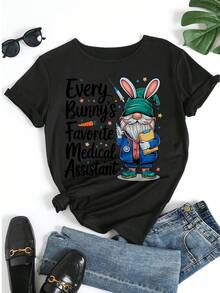Women T-Shirts - Black - View 5