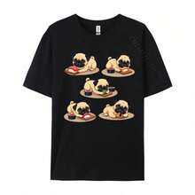 1 Piece OASIS Oasis Band, British Rock Brand, Short Sleeve T-Shirt, Literary Style, Urban, Heavyweight, Loose Fit, Personalized, For Men And Women, Summer, 180g, 100% Cotton. - 黑色 - 查看 1