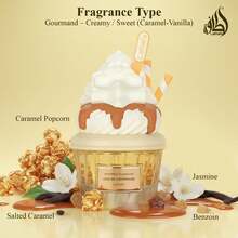 Lattafa Whipped Pleasure Eau De Parfum, Give Me Gourmand Collection, Spray Form, 75ml, Whipped Cream, Caramel & Vanilla Scent, Long-Lasting Suitable For Dating, Parties And Business The Perfect Gift For Holiday - whipped pleasure - 查看 5