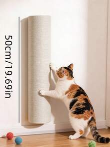 Self-Adhesive Cat Scratch Board Cat Scratching Post Cat Climbing Frame Cat Scratch Pillar Cat Gift For Living Room Bedroom Sofa Wall Cat Owner Cat Exercise And Rest Promote Scratching Habits Valentine's Day Thanksgiving Party Birthday Gifts - Multicolor - View 17