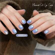MIANEL GEL 10ml 2026新款「蛟魚類」貓眼凝膠指甲油－夏季冰透保濕亮澤閃耀貓眼效果 UV光固化 - 彩色 - 查看 8