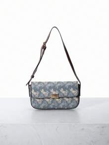 CHICVUE Nuevas llegadas, bolso de lujo de alta gama para mujer con gran capacidad, estampado elegante y versátil, con correa de hombro ajustable y diseño de bandolera, ideal para trabajo, universidad y uso diario - Multicolor - Ver 1