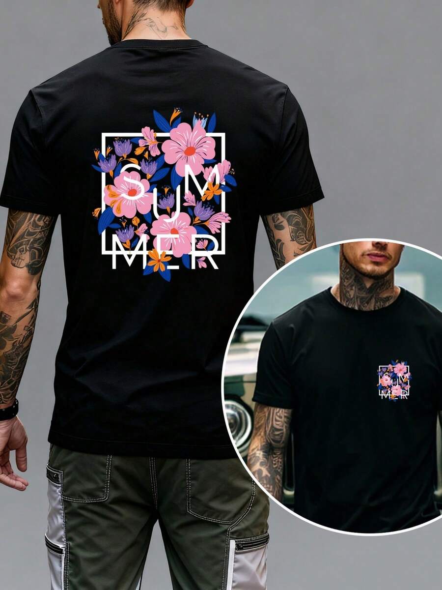 Camisetas sin mangas para hombre - Negro - Ver 1