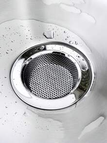 水槽濾網、廚房水槽過濾網、防止堵塞、食物殘渣與剩餘物收集、耐用網格、高效排水、廚房水槽過濾器、防堵塞工具、靈活設計、易於安裝設計 - 彩色 - 查看 10