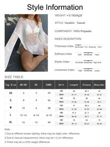 Women's Loose Casual Drop-Shoulder Beach Cover-Up, Summer Vacation - Hot Pink - View 9