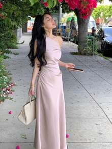 Women Formal & Evening Dresses - Misty Pink - View 3