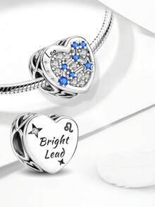 1 Set Mode Perlen Sternbild Serie, geeignet zum Herstellen von Damen Armbändern, DIY Schmuckzubehör, für den täglichen Gebrauch als Dekoration, auch geeignet für Mädchen - Herzförmige Konstellation - Übersicht 8