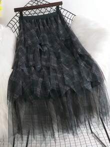 Women Skirts - Blue - View 2