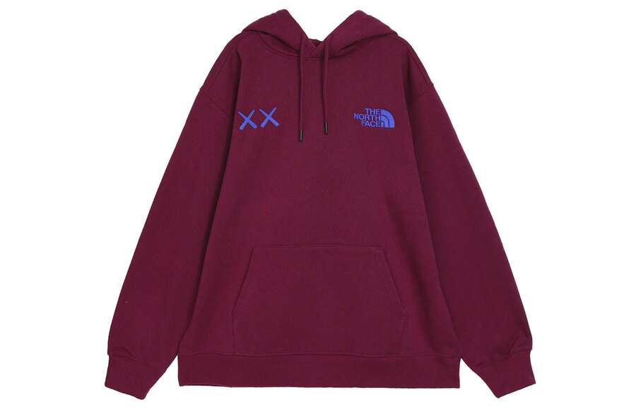 KAWS X THE NORTH FACE Popover Hoodie Purple - 紫色 - 查看 1