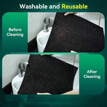 Aquarium Filter Pad, Black Foam Fish Tank Filter Sponge, Durable, Suitable For Fish Tank, Clear Water Quality - Fish Net - View 2