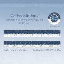 1 Roll Washi Tape, Starry Plaid Series Lace/Check/Star Stickers, Suitable For DIY Decoration Of Scrapbooks, Photo Albums, Notebooks, Ins Style Collage Material, Tearable Scrapbook Base Sticker, Salt Style Border Tape, DIY Collage Decoration Sticker Vintage Polka Dot Tape, Student Stationery Back To School Essential - 1 Roll - View 15