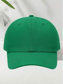1pc Green Plus Size Large Head Circumference Baseball Cap - A - View 2