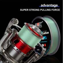 FTK 50M/54.6Yards 100% Fluorocarbon Monofilament Fishing Line Leader - Multicolor - View 2