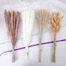 25-100pcs Artificial Rabbit Tail Grass Spring Decor - Bohemian Style Faux Reed Grass, Suitable For Vases, Weddings, Gardens, Valentine's Day, Home Living Room Office Decoration - BYFT-mix - View 9