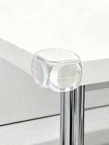 10pcs Silicone Corner Guards - Transparent Strong Adhesive Safety Cushion Pads For Coffee Table And Furniture Edges, L-Shaped/Round Options - Silicone Corner Protectors for Table Corners - View 16