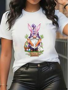 Women T-Shirts - White - View 6