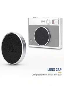 1pc Dustproof & Waterproof Aluminum Alloy Camera Protective Case, Compatible With Fujifilm Mini Camera Lens Protective Cover, Camera Protective Shell, Camera Cap, Instant Camera, Camera Accessories - View 6