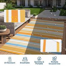 Tappeti e moquette per patio - Blu+Arancione+Giallo+Bianco - Visualizzare 3
