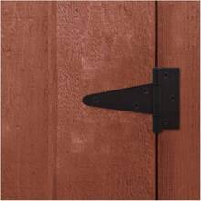 Strap Hinge Barn Shed Gate Cabinet Door Iron Rustproof 6 Pack 4 inch - inicial - Ver 5