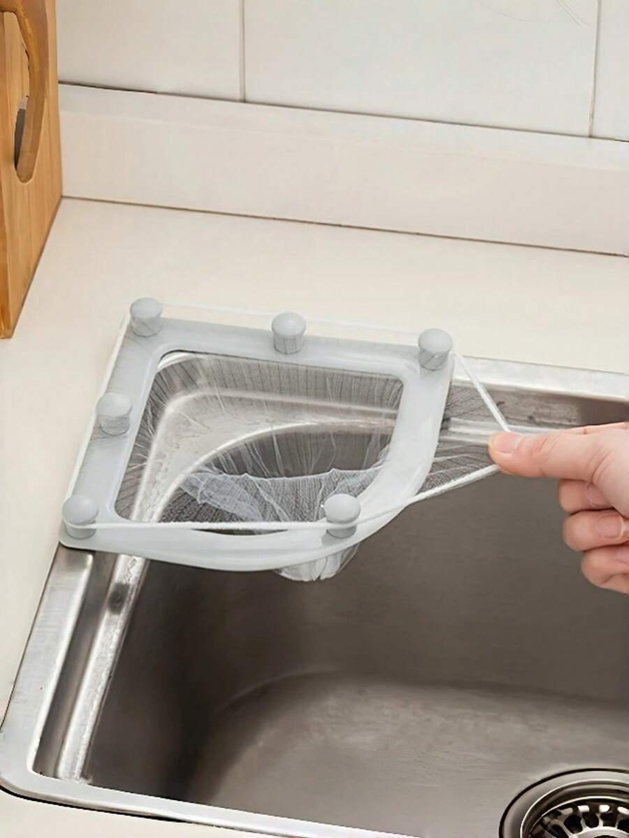 100pcs/200pcs Kitchen Sink Strainer Trash Filter, Kitchen Waste Filter, Collects Kitchen Waste From Sink