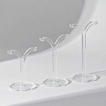 Practical Acrylic Jewelry Storage Display Rack, Suitable For Jewelry Display Storage, Office And Study Supplies - Transparent - View 1