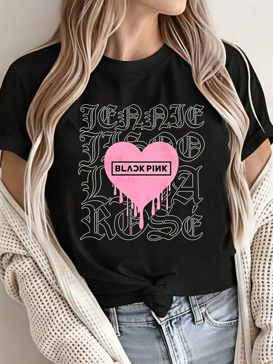 Women T-Shirts - Black - View 1