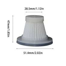 Universal Vacuum Cleaner Filter Replacement Mesh Cover, Vacuum Cleaner Filter Replacement Part, Universal Wireless Handheld Car Vacuum Cleaner, Compatible With X1/X3W, Aitoteng 102/106/106B/106pro/115 Series - A - View 4