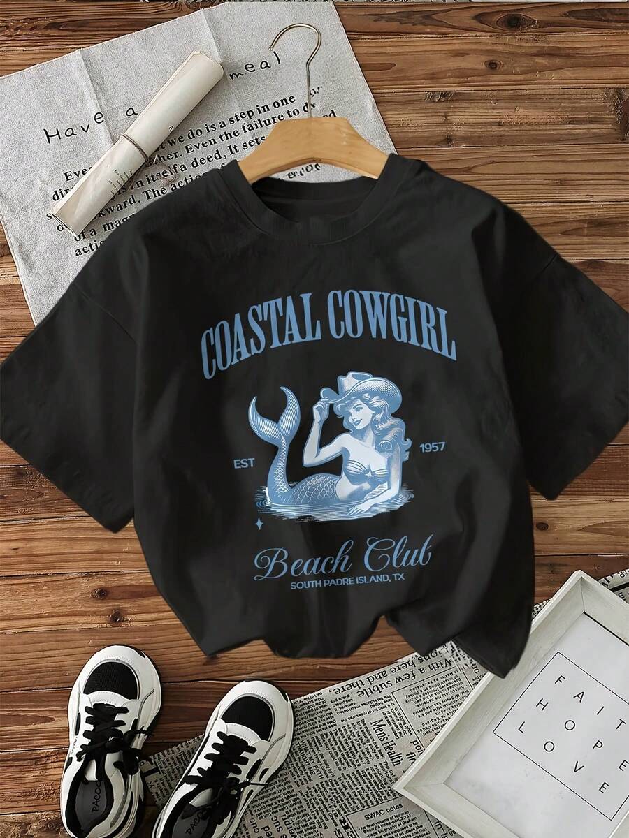 Women T-Shirts - Black - View 1