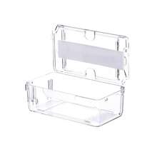 Vintage Men's Watch Box - Single Compartment Transparent Jewelry Storage Case, Universal Watch Display Organizer - 1set - 查看 6