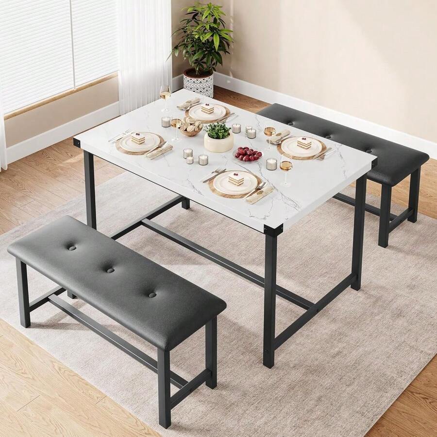 Tables - White - View 1