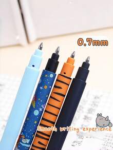 10pcs Animal Shaped Erasable Pen Set, Built-In Thermal Erasure Function, Back To School Supplies, Teacher Reward Student Gift - Multicolor - View 8
