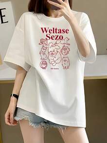 Women T-Shirts - White - View 2